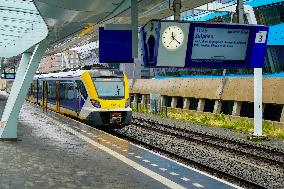 Daily Life On The Platforms At Arnhem Centraal Train Station