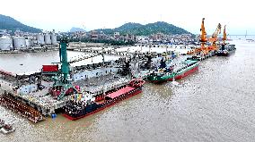 Xinhai Wharf in Fuzhou