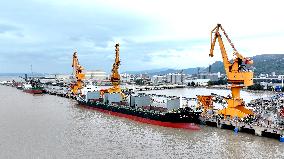 Xinhai Wharf in Fuzhou