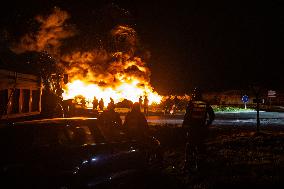 Farmers Demonstrate Against the EU-Mercosur Free Trade Agreement - Villedoux