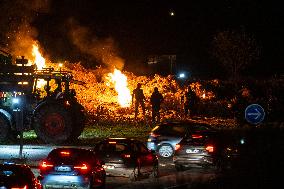 Farmers Demonstrate Against the EU-Mercosur Free Trade Agreement - Villedoux