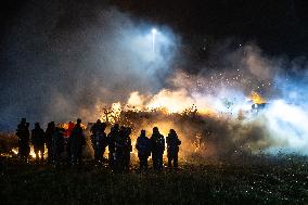 Farmers Demonstrate Against the EU-Mercosur Free Trade Agreement - Tonnay