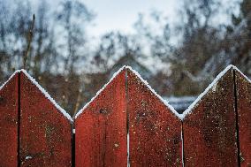 First snow in Tallinn