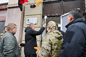 Recruitment centre of Ukraines 67th Mechanized Brigade opened in Lviv