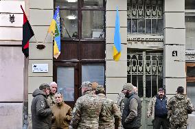 Recruitment centre of Ukraines 67th Mechanized Brigade opened in Lviv