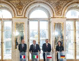 Meeting of the Foreign Ministers of the EU Big Five in Warsaw