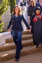 Queen Rania Visits University for Technology - Amman