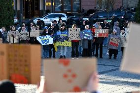 Dont Be Silent! Captivity Kills rally in Lviv