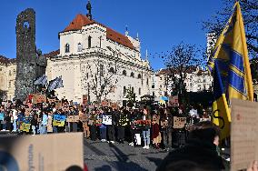 Dont Be Silent! Captivity Kills rally in Lviv