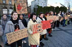 Dont Be Silent! Captivity Kills rally in Lviv