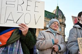 Dont Be Silent! Captivity Kills rally in Lviv