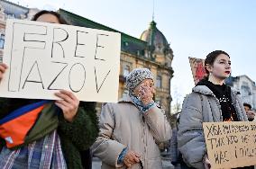 Dont Be Silent! Captivity Kills rally in Lviv