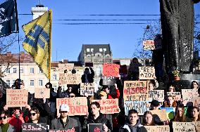 Dont Be Silent! Captivity Kills rally in Lviv