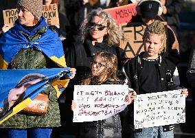 Dont Be Silent! Captivity Kills rally in Lviv