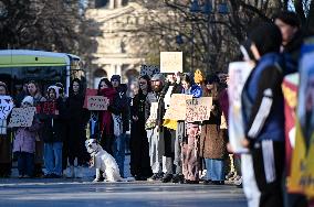 Dont Be Silent! Captivity Kills rally in Lviv