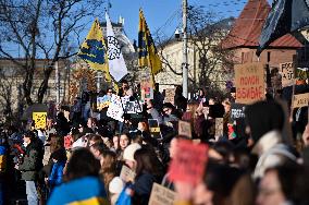 Dont Be Silent! Captivity Kills rally in Lviv