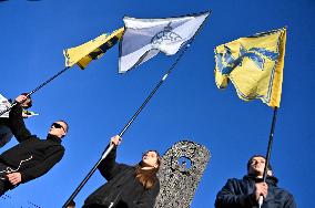 Dont Be Silent! Captivity Kills rally in Lviv