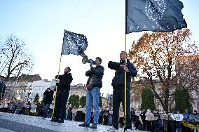 Dont Be Silent! Captivity Kills rally in Lviv