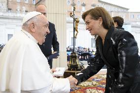 Pope Francis Wednesday Audience - Vatican