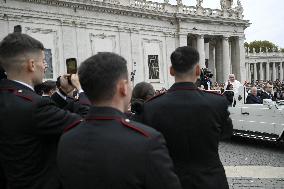 Pope Francis Wednesday Audience - Vatican