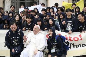 Pope Francis Wednesday Audience - Vatican