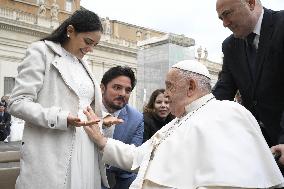 Pope Francis Wednesday Audience - Vatican