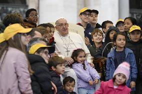 Pope Francis Wednesday Audience - Vatican