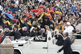 Pope Francis Wednesday Audience - Vatican