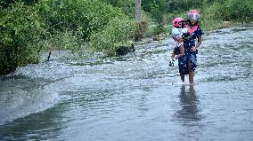 Flood in Gampaha - Sri Lanka