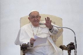 Pope Francis Weekly General Audience - Vatican