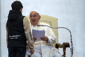 Pope Francis Weekly General Audience - Vatican