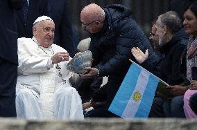 Pope Francis Weekly General Audience - Vatican