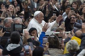 Pope Francis Weekly General Audience - Vatican