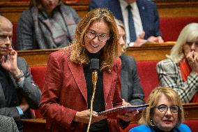 Questions to the government at the National Assembly in Paris FA