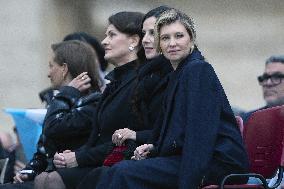 Olena Zelenska Attends the Pope's General Audience - Vatican