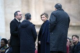 Olena Zelenska Attends the Pope's General Audience - Vatican