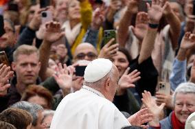 Pope Francis General Weekly Audience