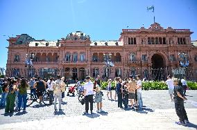 Visit Of The Italian Prime Minister Giorgia Meloni To Argentina