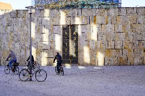 Everyday Life Scenes At Munich Jewish Synagogue Ohel Jakob