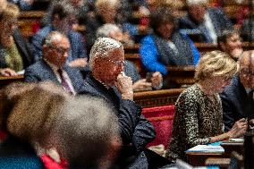 Session Of Discussion At French Senate - Paris