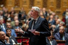 Session Of Discussion At French Senate - Paris