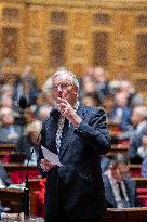 Session Of Discussion At French Senate - Paris