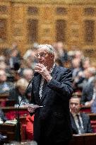 Session Of Discussion At French Senate - Paris