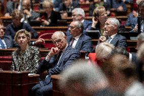 Session Of Discussion At French Senate - Paris