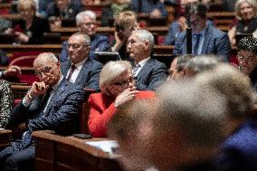 Session Of Discussion At French Senate - Paris