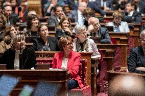 Session Of Discussion At French Senate - Paris