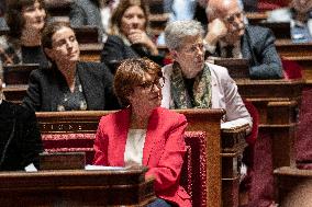 Session Of Discussion At French Senate - Paris