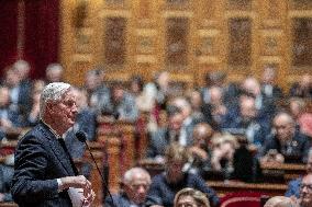 Session Of Discussion At French Senate - Paris