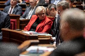 Session Of Discussion At French Senate - Paris