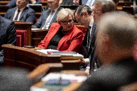 Session Of Discussion At French Senate - Paris